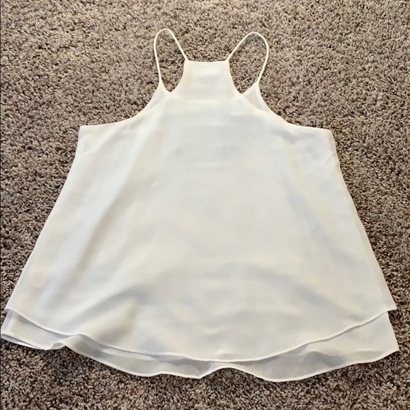 SIZE S Sweet Journey Navy & White Print Tank - Picture 2 of 5